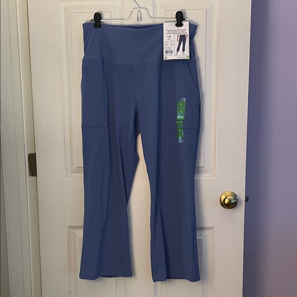 RBX Blue Bayou Cropped Flare Leg Pants
